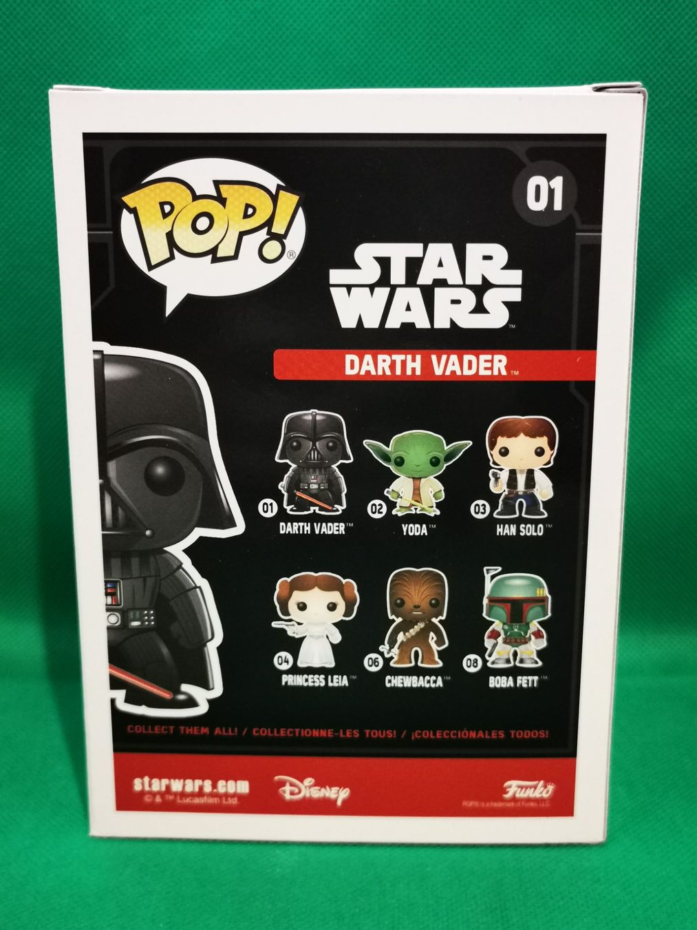 Funko Figuren: Funko Pop Star Wars - Darth Vader # 01 Classic Edition – Neu und originalverpackt aus Opfikon von Yoshis_World 4