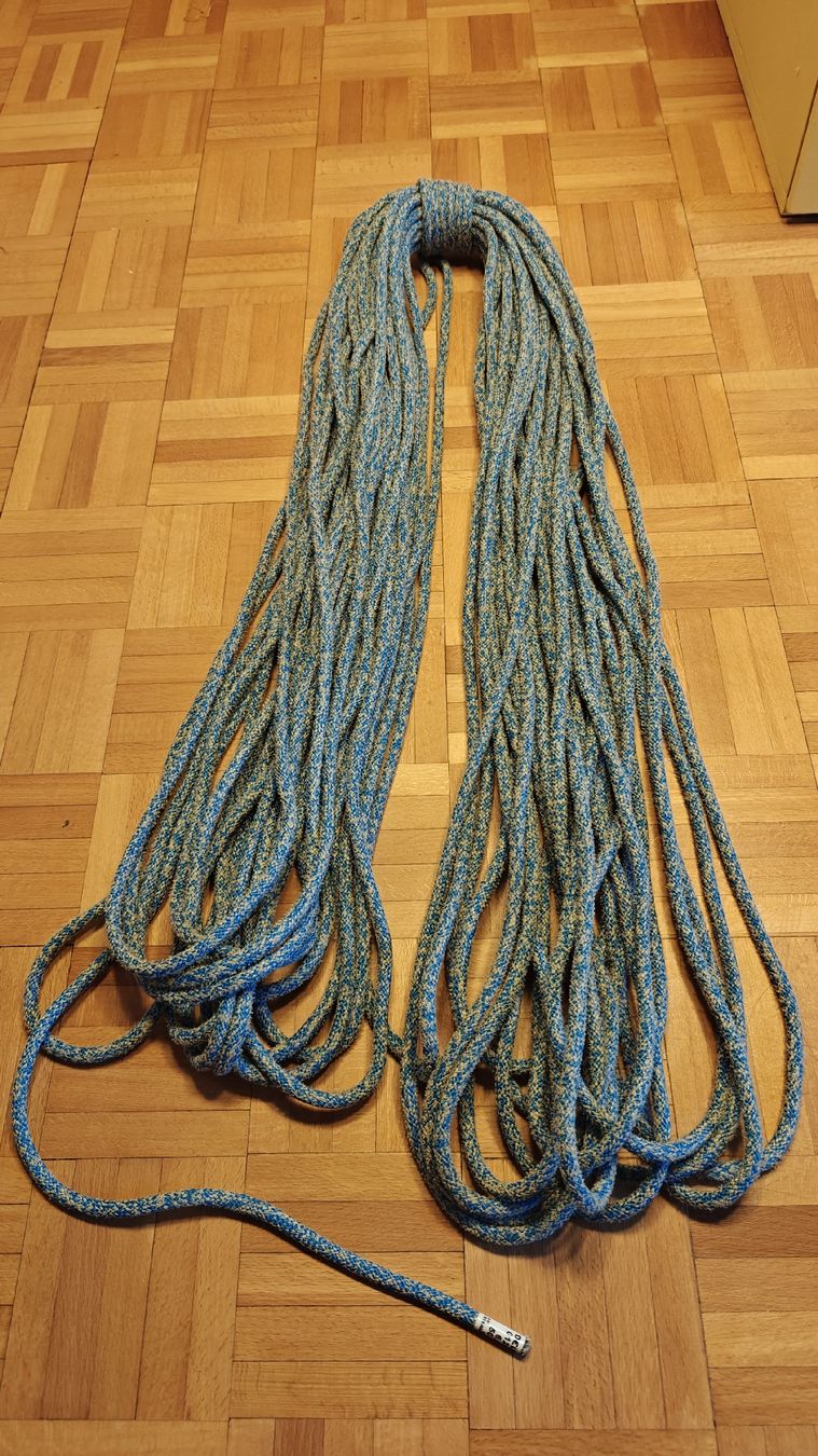 Edelrid Attrezzatura da arrampicata: Edelrid Rapline Tagline 6mm 50m – Usato da Wattwil venduto da Fair2nd