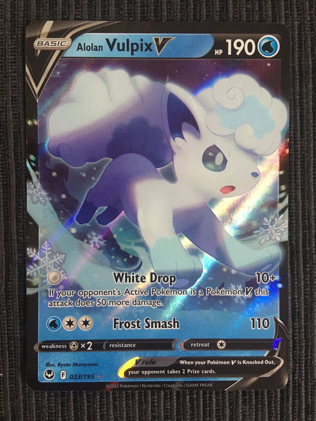 Pokémon Carte collezionabili: Pokemon Vulpix V Silver Tempest Englisch – Nuovo (secondo la descrizione) da Wabern venduto da Collectfun