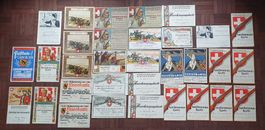 Lot von 32 Ehrenmeldungen