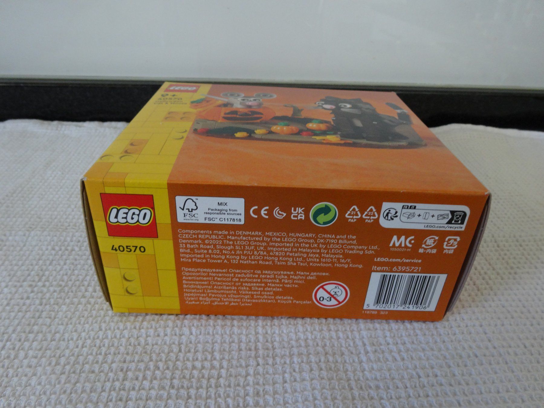 Lego Giocattoli: Lego Halloween Cat &  Mouse  Nr 40570 – Nuovo e nell'imballaggio originale da Neerach venduto da jenny062 1