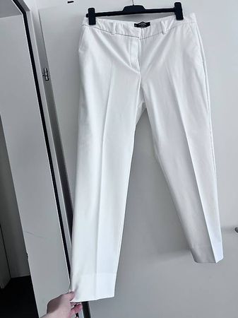 Anzughose Damen Mango weiss Gr. 42 elegante Hose