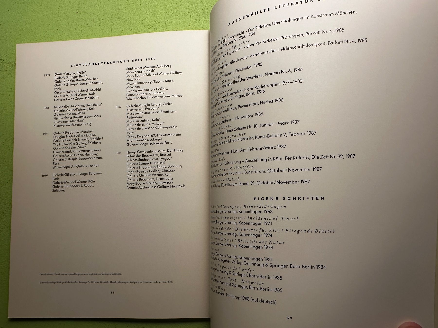 Bücher: Per Kirkeby: Werke 1983 – 1988 – Gebraucht aus Zürich von allp 7