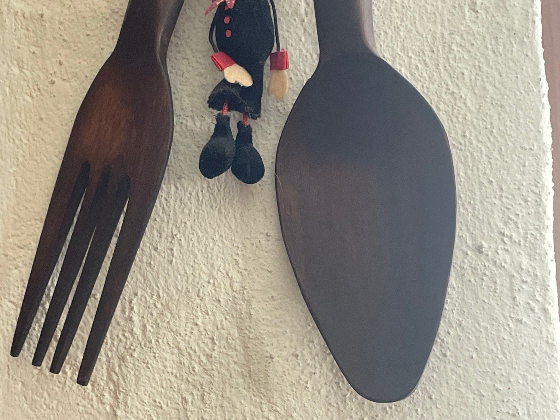 Tutte le decorazioni: Salatbesteck Deko Holz – Usato da Oberiberg venduto da Cheyha 1