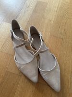 Ballerinas beige Wildleder Grösse 39 wenig getragen