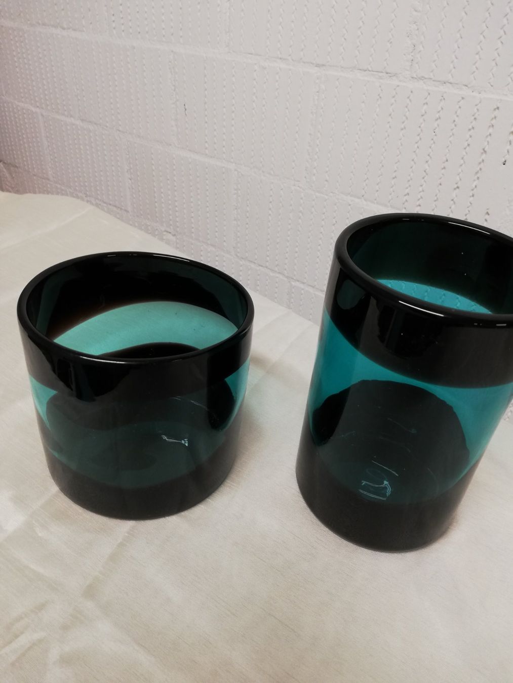 Vasi & Recipienti: 2 Glasvasen Unikat – Usato da Untersiggenthal venduto da Marlen59 1