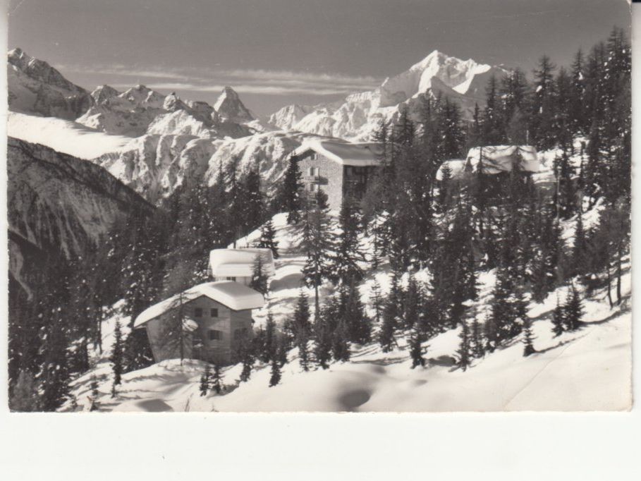 Ansichtskarten: Bettmeralp Waldhotel 1965 – Gebraucht aus Bürglen TG von StampGraf