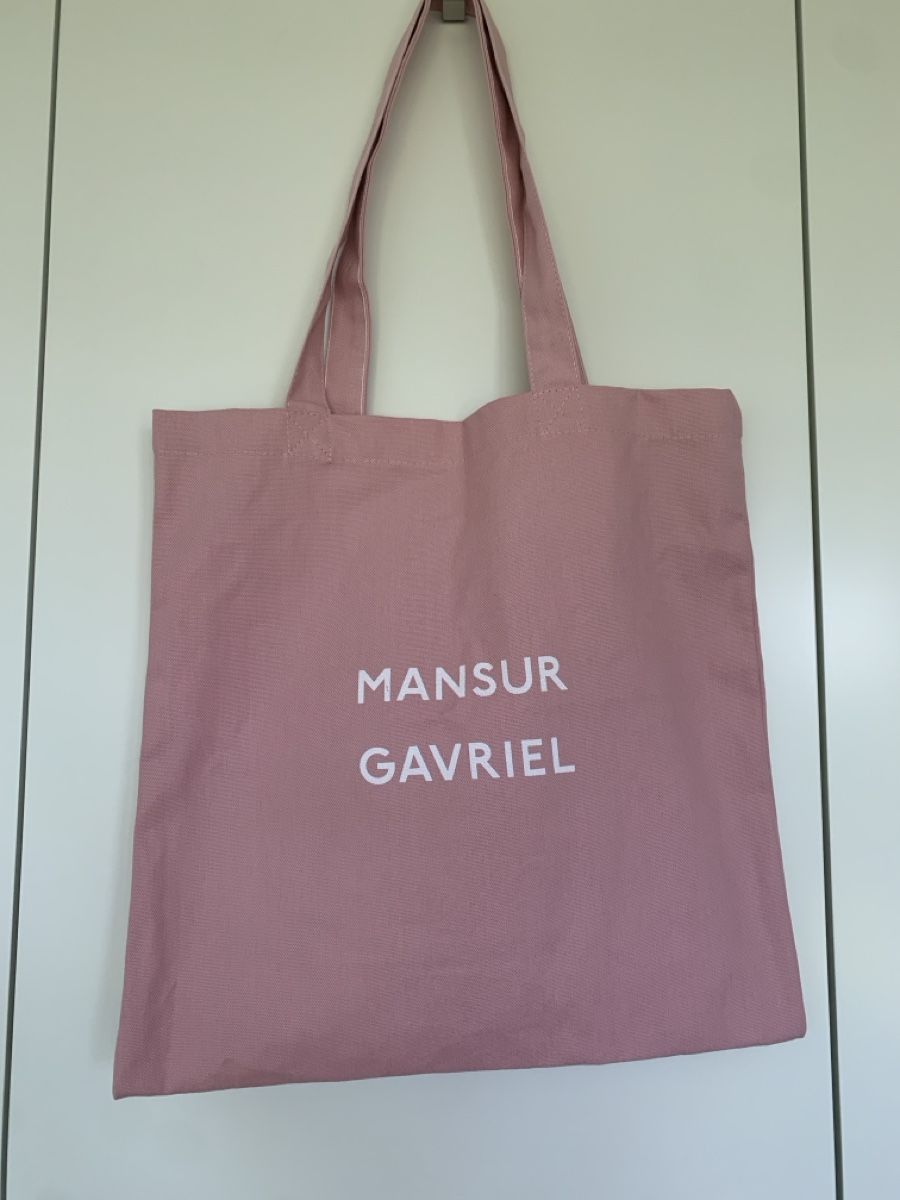 Mansur Gavriel Taschen: Stofftasche rosa Mansur Gavriel Neu – Neu (gemäss Beschreibung) aus Zürich von monjoie