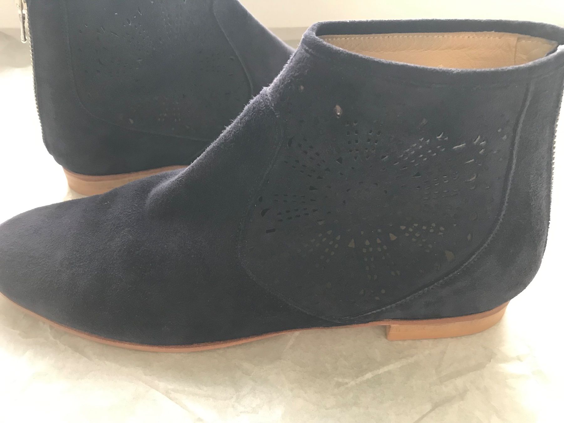 Scarpe da donna: Stiefelette blau Eduardo Beni – Usato da Niederteufen venduto da mix18
