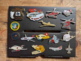Set Pins Luftfahrt Schweiz neuwertig