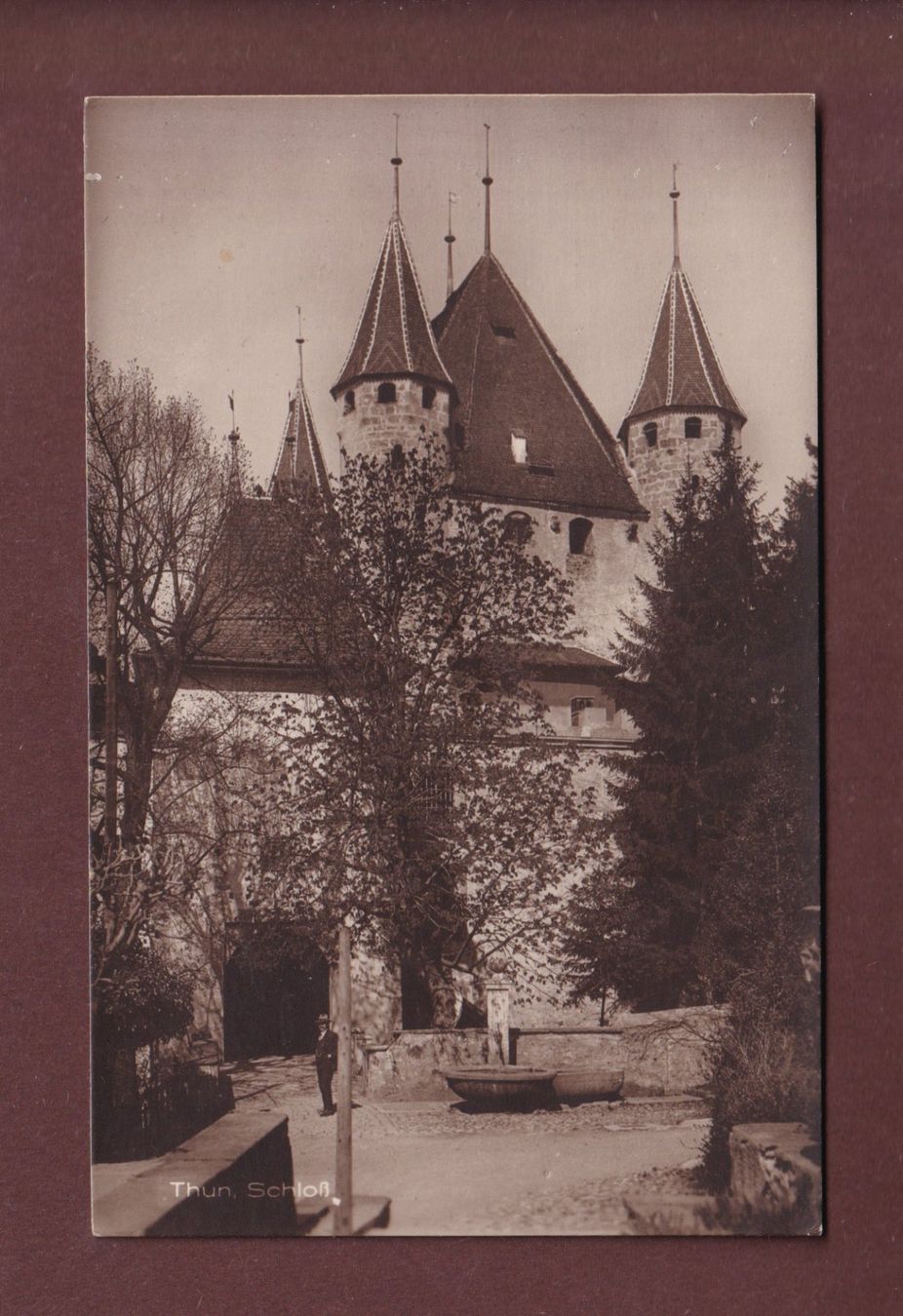 Cartoline postali: THUN - Schloss – Usato da Pully venduto da nicecards-shop