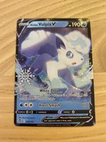 Alola Vulpix V 033/195 - Top Zustand! Seltene Karte!