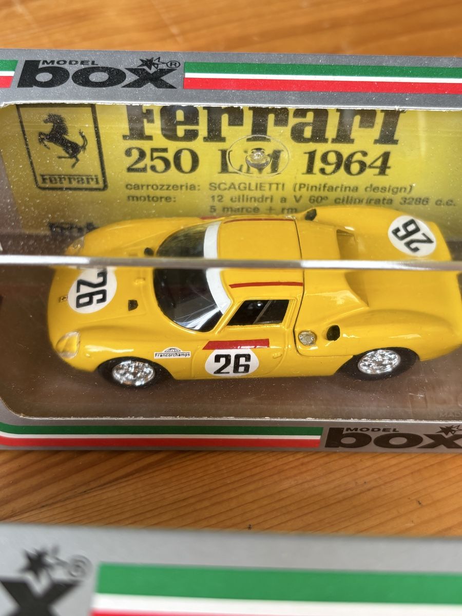 Ferrari Modellautos: Model Box Ferrari 250 LM 1964 Scale 1:43 Blue – Neu und originalverpackt aus Rüschlikon von ArnaudEichenberger 3