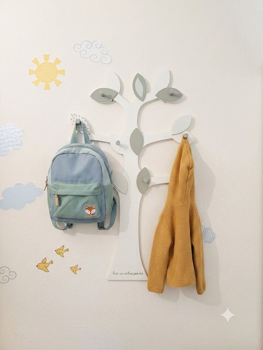 Alle Dekorationen: Tree shaped wall hook rack white grey used – Neu (gemäss Beschreibung) aus Zürich von Margarida_123 1