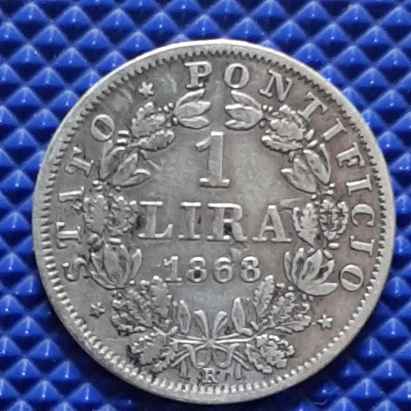 Tutti le monete: 1 LIRA 1868 Vatican – Usato da Carouge GE venduto da cecob0909