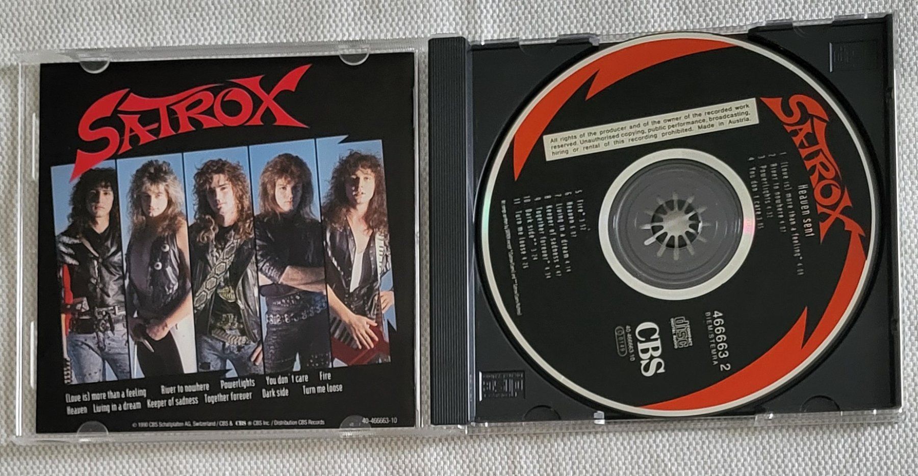 CD: Satrox - Heaven sent – Usato da Villars-sur-glane venduto da Epsilonhike 2