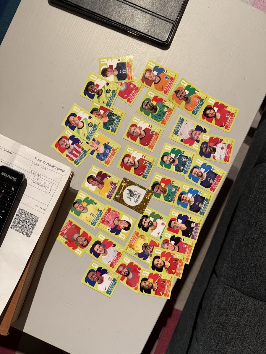 Panini Carte collezionabili: 33 Panini Cards World Cup  – Nuovo e nell'imballaggio originale da Genève venduto da SG_73