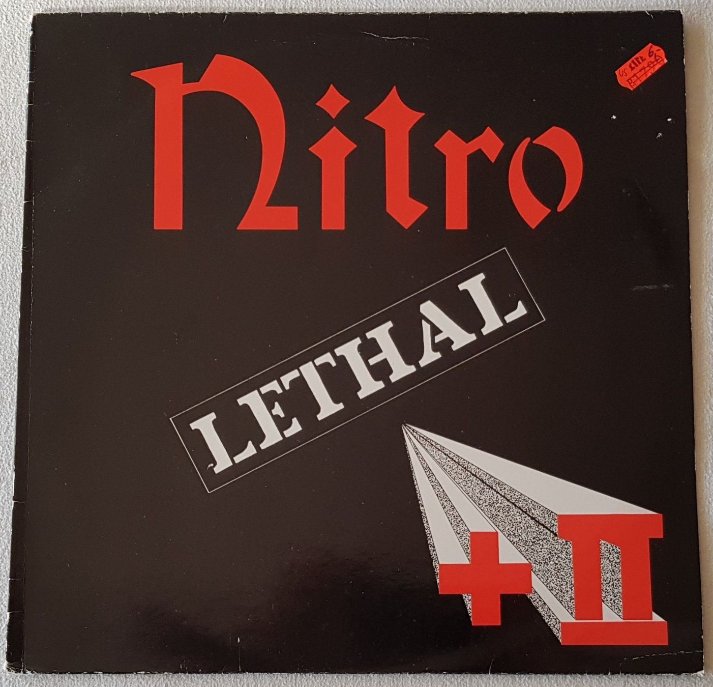 Vinyles: Nitro – Lethal + II - LP - 1984 - First Press - Mausoleum – D'occasion à Uster par Zardodel