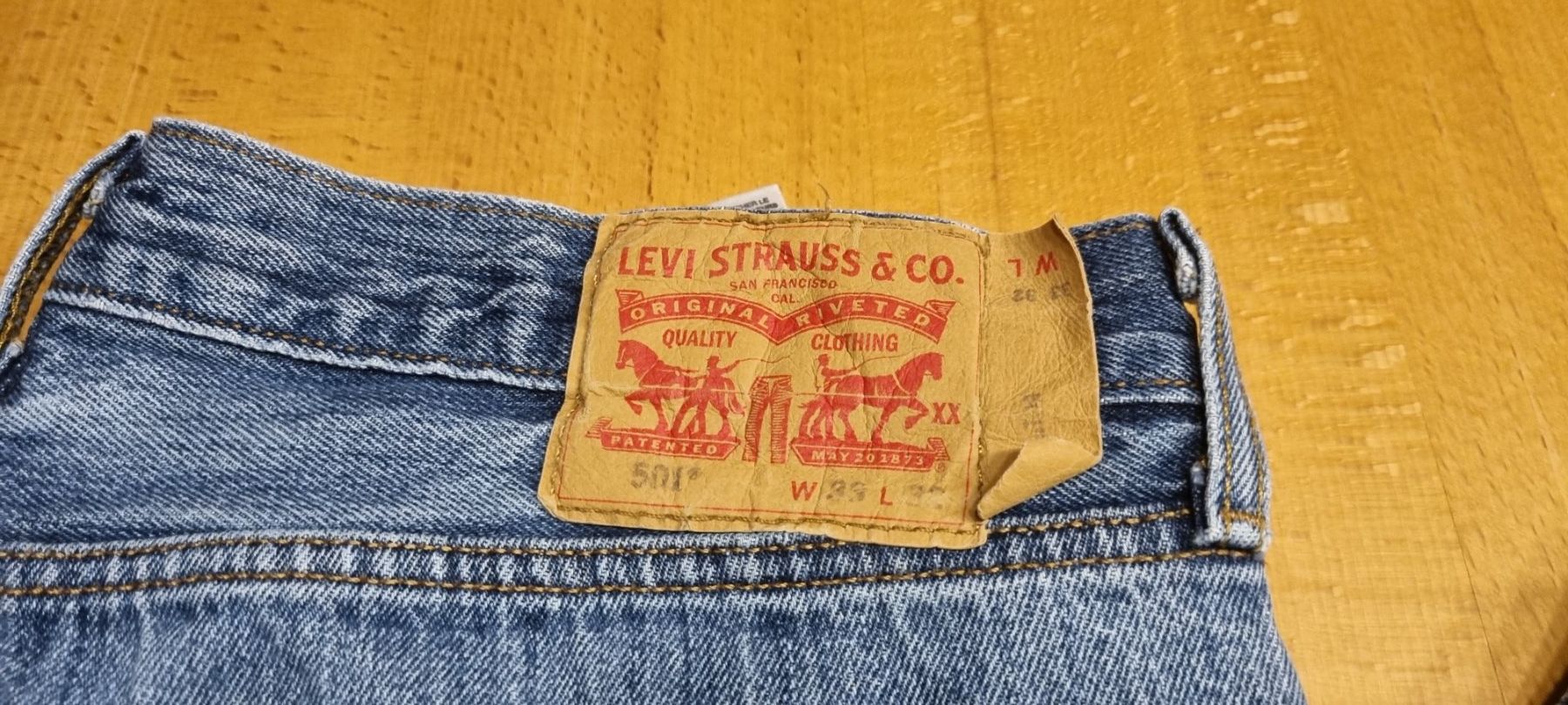 Levi's Jeans: Levi's 501 W33 L32 – Usato da Cousset venduto da alpiq64 1