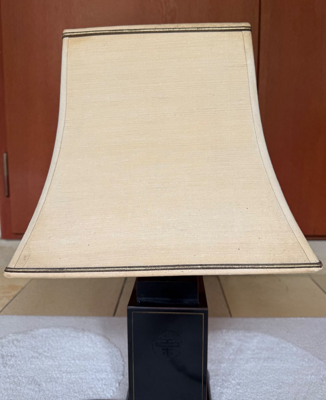 Lampade: Tischlampe, schwarz, mit Schirm – Usato da Wohlen AG venduto da thr_t5x8 2
