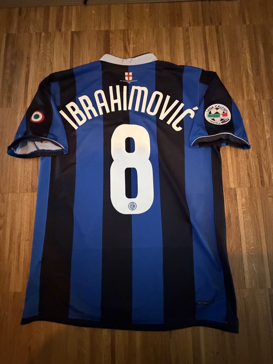 Nike Canottiere & Pantaloni: Original Ibrahimovic Inter Milan 2006/07 Trikot M – Usato da Burgdorf venduto da Shirtsy