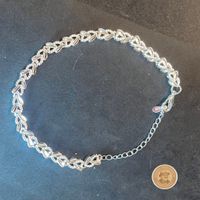 Silber Armband 925 Herzchen mit Verlängerung, bis 22 cm