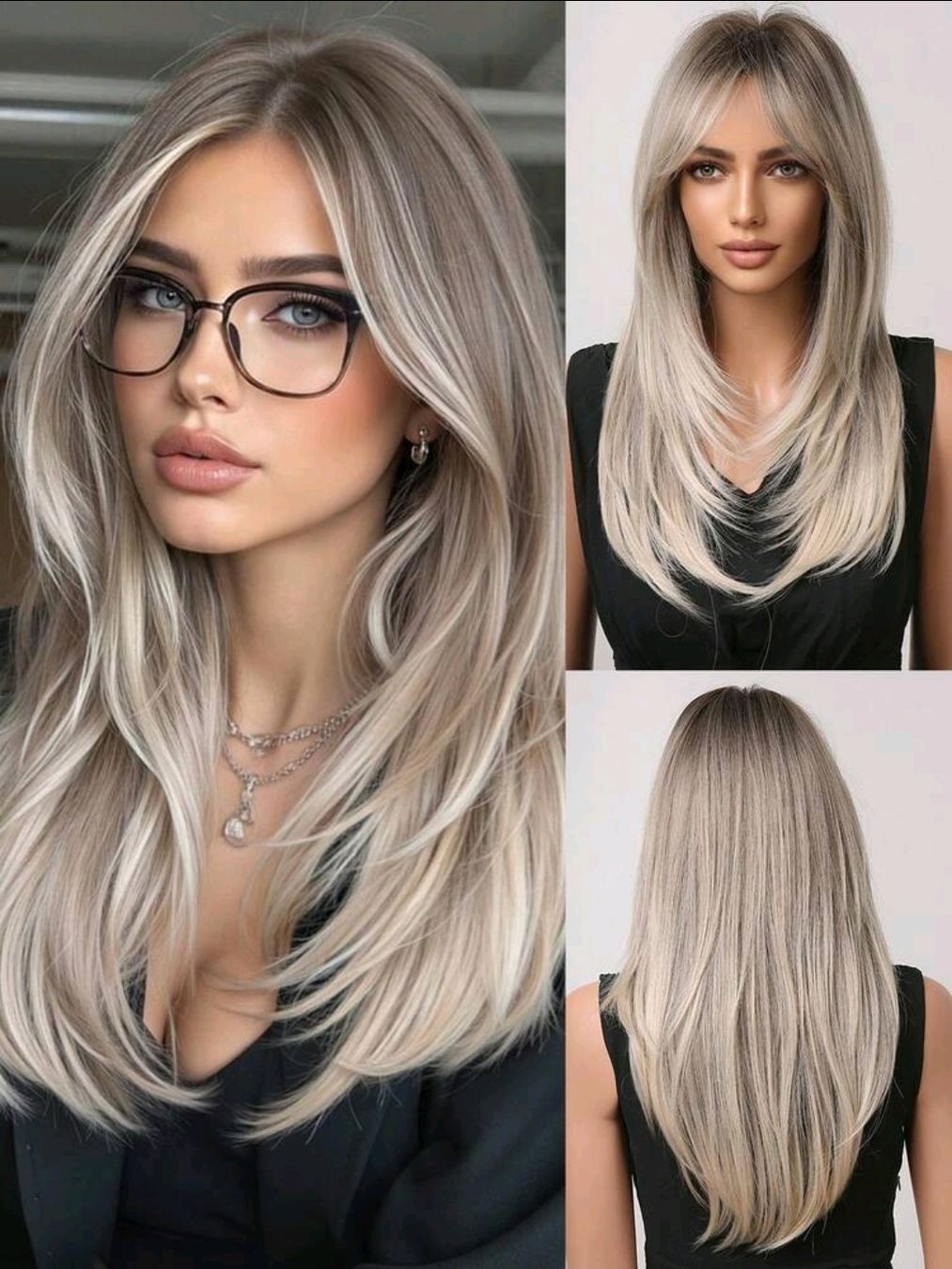 Parrucche:  lange gerade Platinblond Perücke – Nuovo e nell'imballaggio originale da Oftringen venduto da sweden03