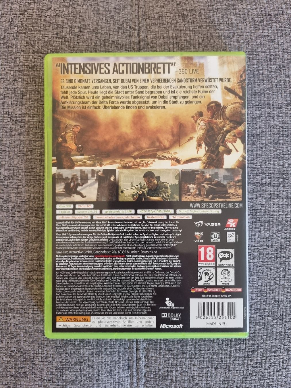 Giochi: Spec Ops The Line Xbox 360 – Nuovo (secondo la descrizione) da Muttenz venduto da GS1905SK 1