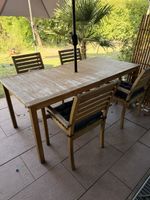 Gartentisch mit 4 Stühlen