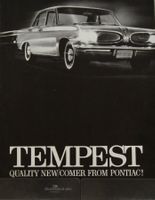 NEUWAGEN PROSPEKT  | PONTIAC TEMPEST MODELLE | AB 1961 - EN