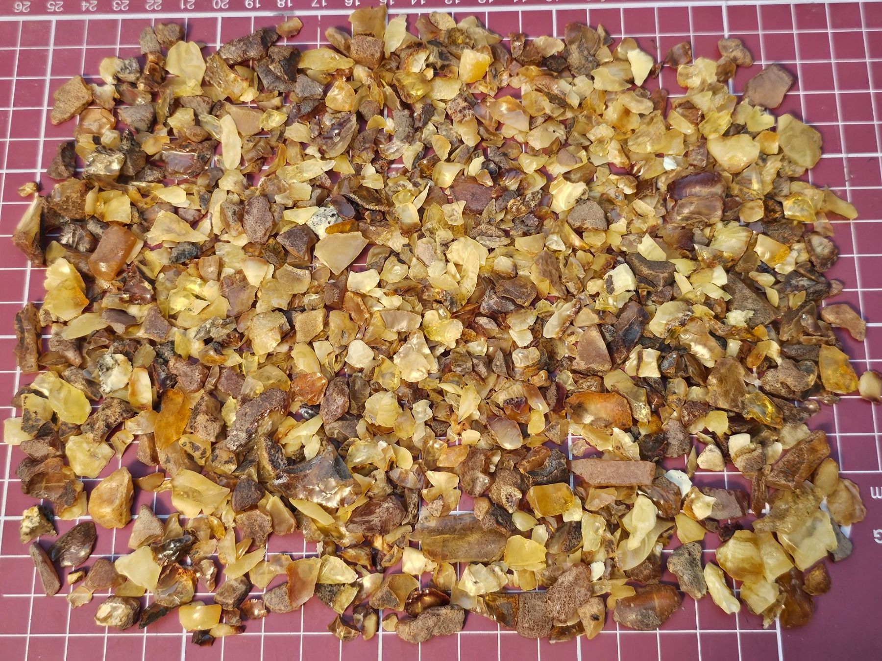 Minerali & Pietre curative: 100gr Rohbernstein hell lot baltisch Bernstein butterscotch – Nuovo (secondo la descrizione) da Riedt b. Erlen venduto da Gottestraene 3