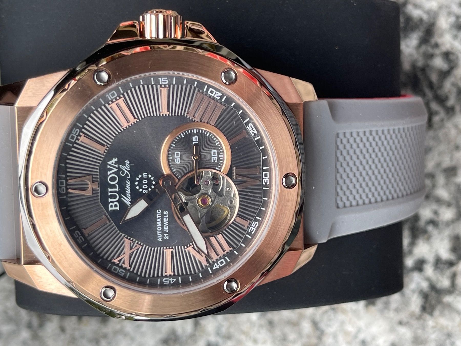 Bulova Orologi: Bulova Marine Star – Nuovo e nell'imballaggio originale da Hessigkofen venduto da lamdanreisen 1