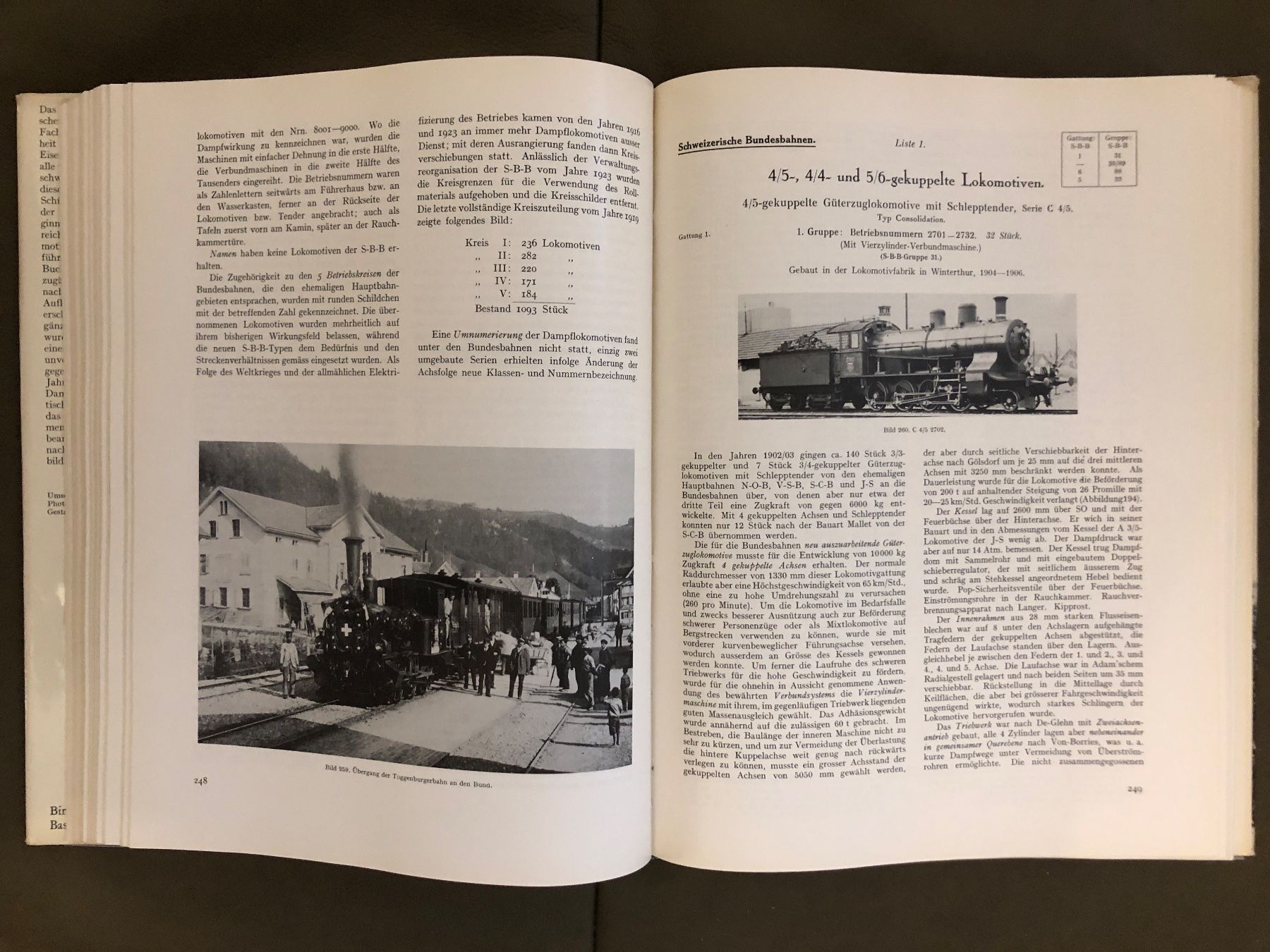 Libri: Buch Der Dampfbetrieb der Schweizerischen Eisenbahnen 1847 – Usato da Nunningen venduto da anclaudia 9