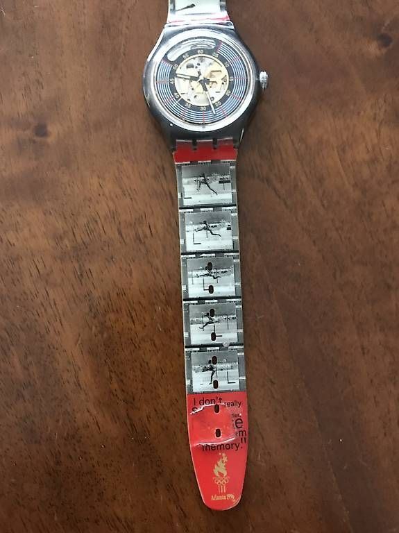 Orologi: Uhr Swatch Edwin Moses – Usato da Solothurn venduto da JudithH02 1