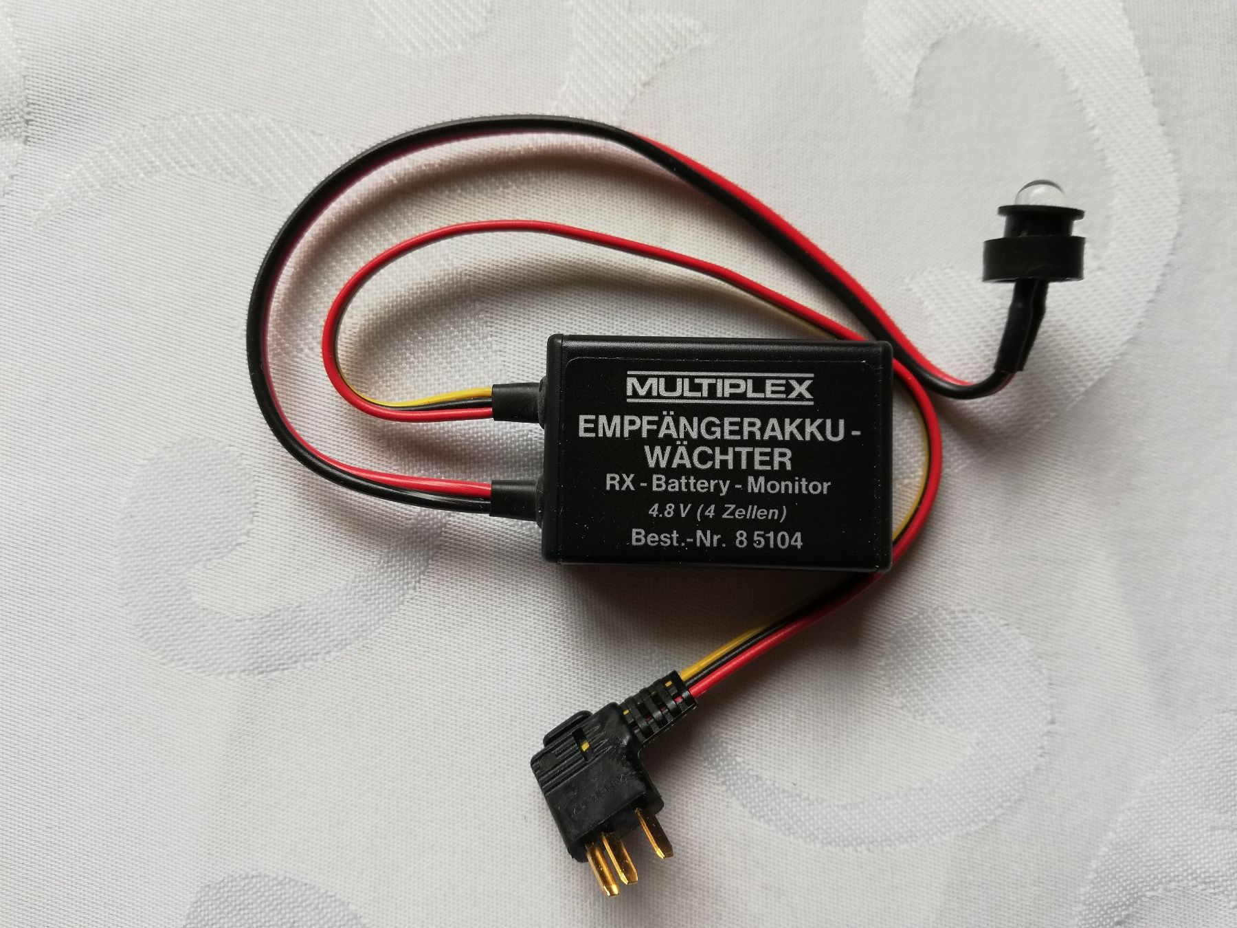 Multiplex Modellismo RC: MULTIPLEX Empfänger-Akkuwächter – Nuovo e nell'imballaggio originale da Witterswil venduto da ushornet 1