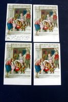 4x BUNDESFEIER - POSTKARTE, 1925. Gelaufen und ungelaufen