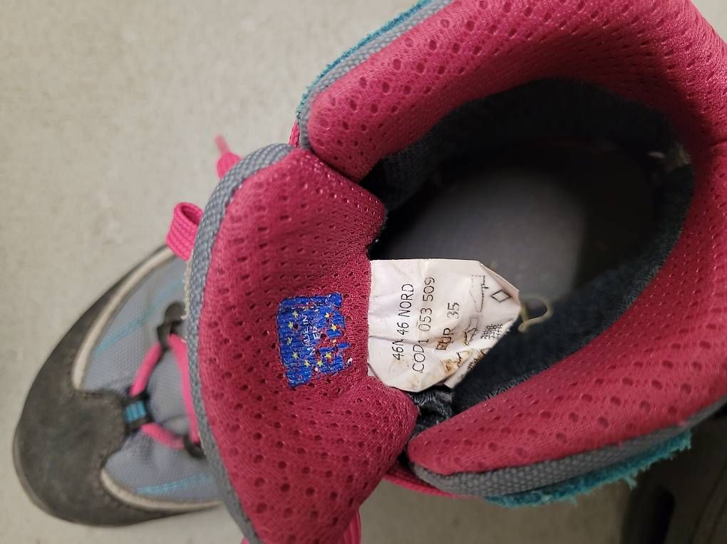Schuhe für Mädchen: Kinderwanderschuhe 46N waterproof (Gr.35) – Gebraucht aus Münchenbuchsee von Lightning11 2