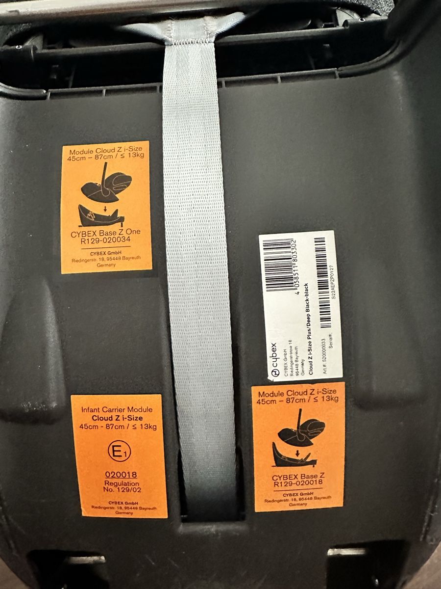Cybex Seggiolini per auto: Cybex Cloud Z i-Size Babyschale schwarz – Usato da Uetendorf venduto da MeLe___ 3