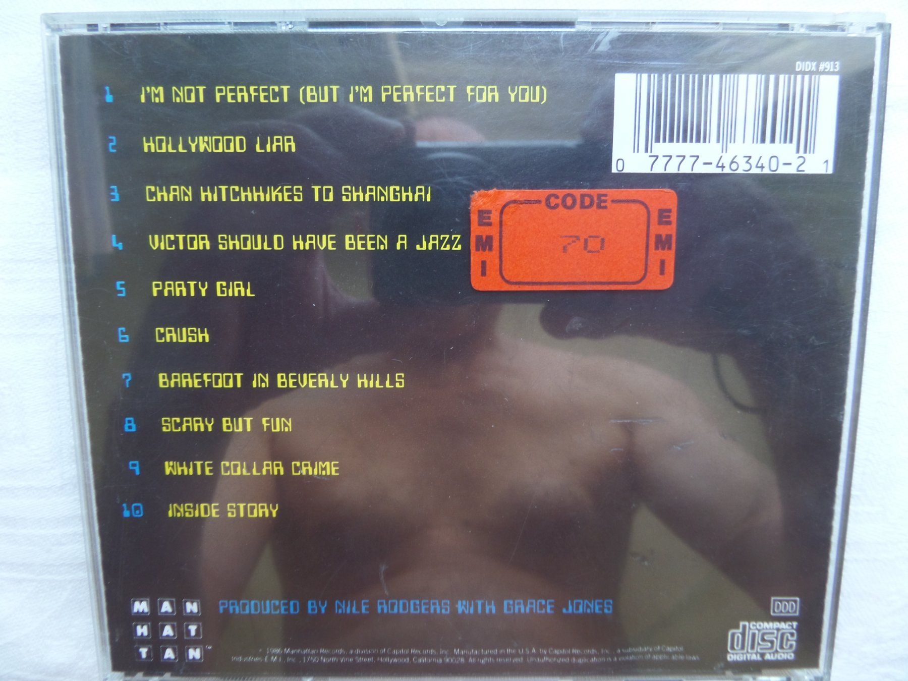 CD: Grace Jones - Inside Story – Usato da Genève venduto da CDLPBookS 1