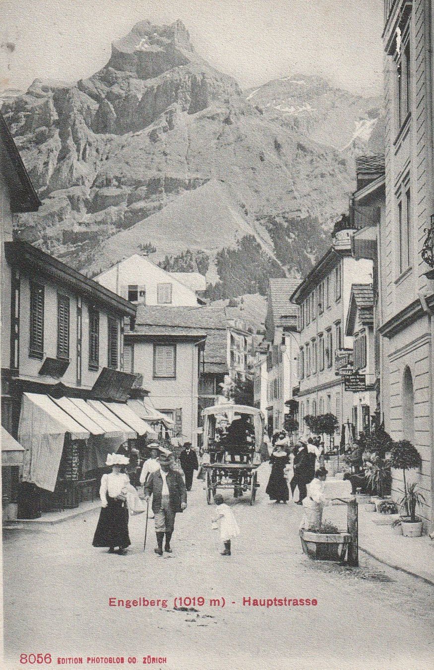 Cartes postales: Engelberg - Hauptstrasse -1903 – D'occasion à uttwil par Koehlerfred
