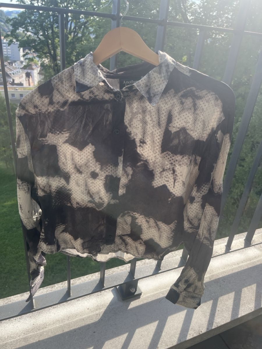 Camicette: Hemdbluse Another Label Grösse S mit Print neuwertig – Usato da St. Gallen venduto da R888 1