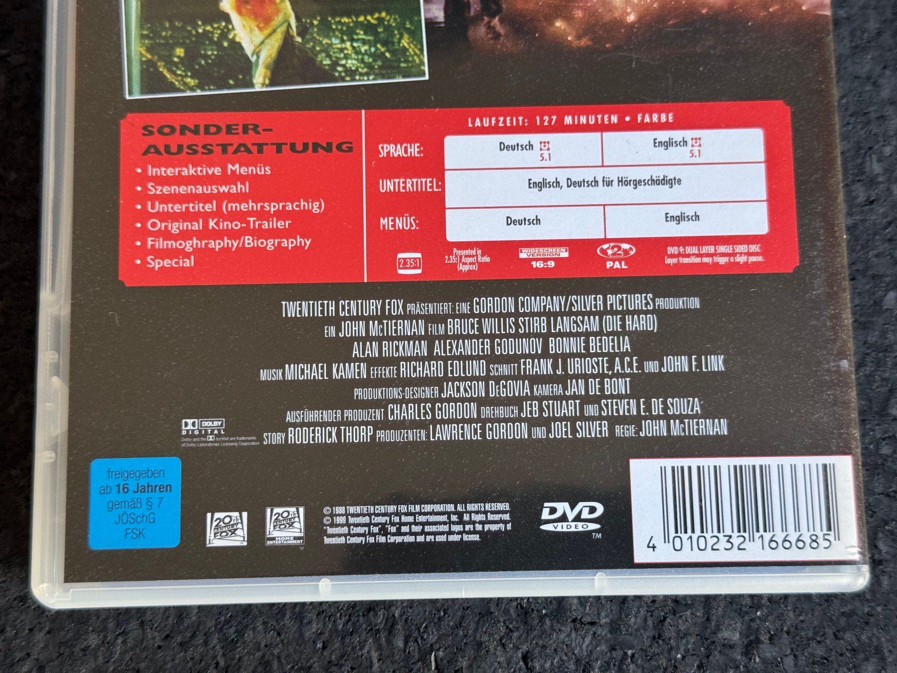 Alle DVDs: Stirb langsam "Die Hard" DVD DE/EN Bruce Willis – Gebraucht aus Fribourg von tschjoly 3