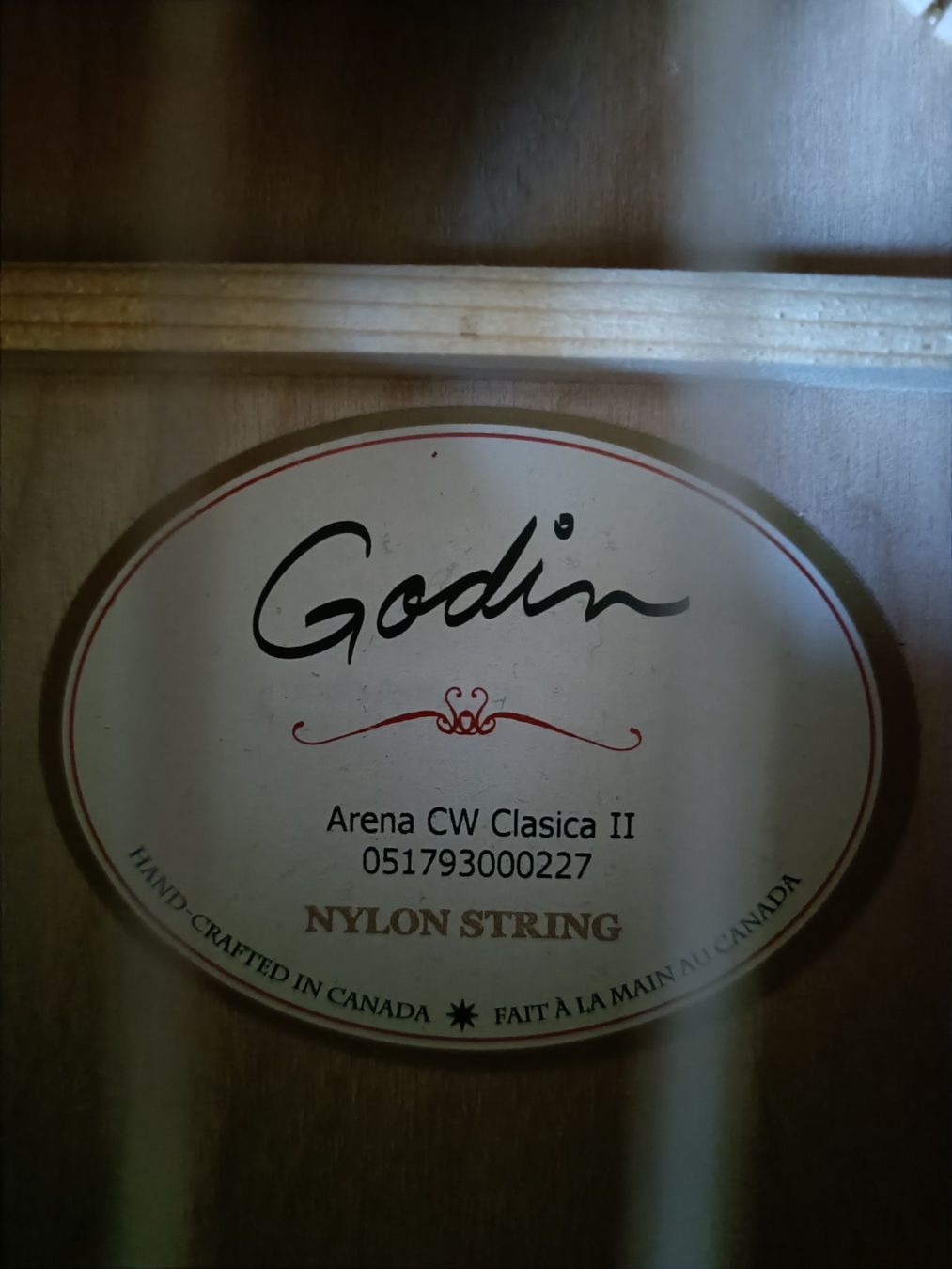 Godin Instruments de musique: Godin Arena CW Classica II – D'occasion à Chur par Mur0 1