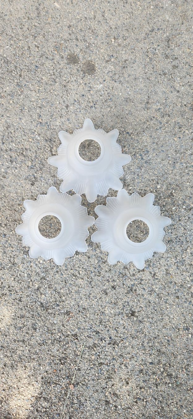 Paralumi: Lampenschirme aus Glas – Usato da Bonfol venduto da mai_p9rx