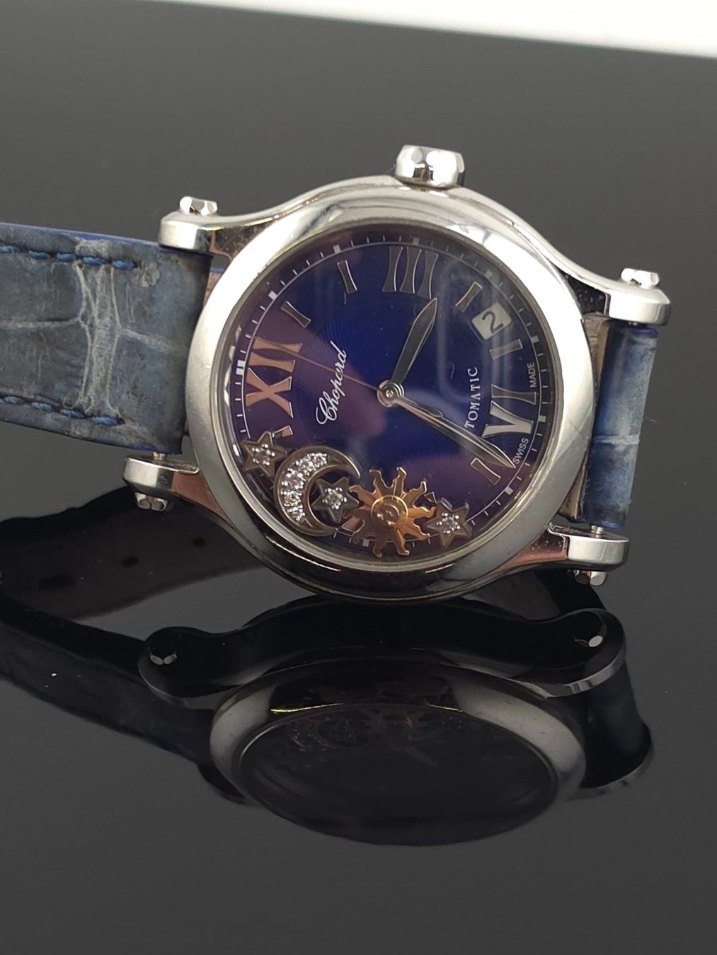 Chopard Orologi: Chopard Happy Diamonds Stars 36mm – Usato da Basel venduto da Vip24