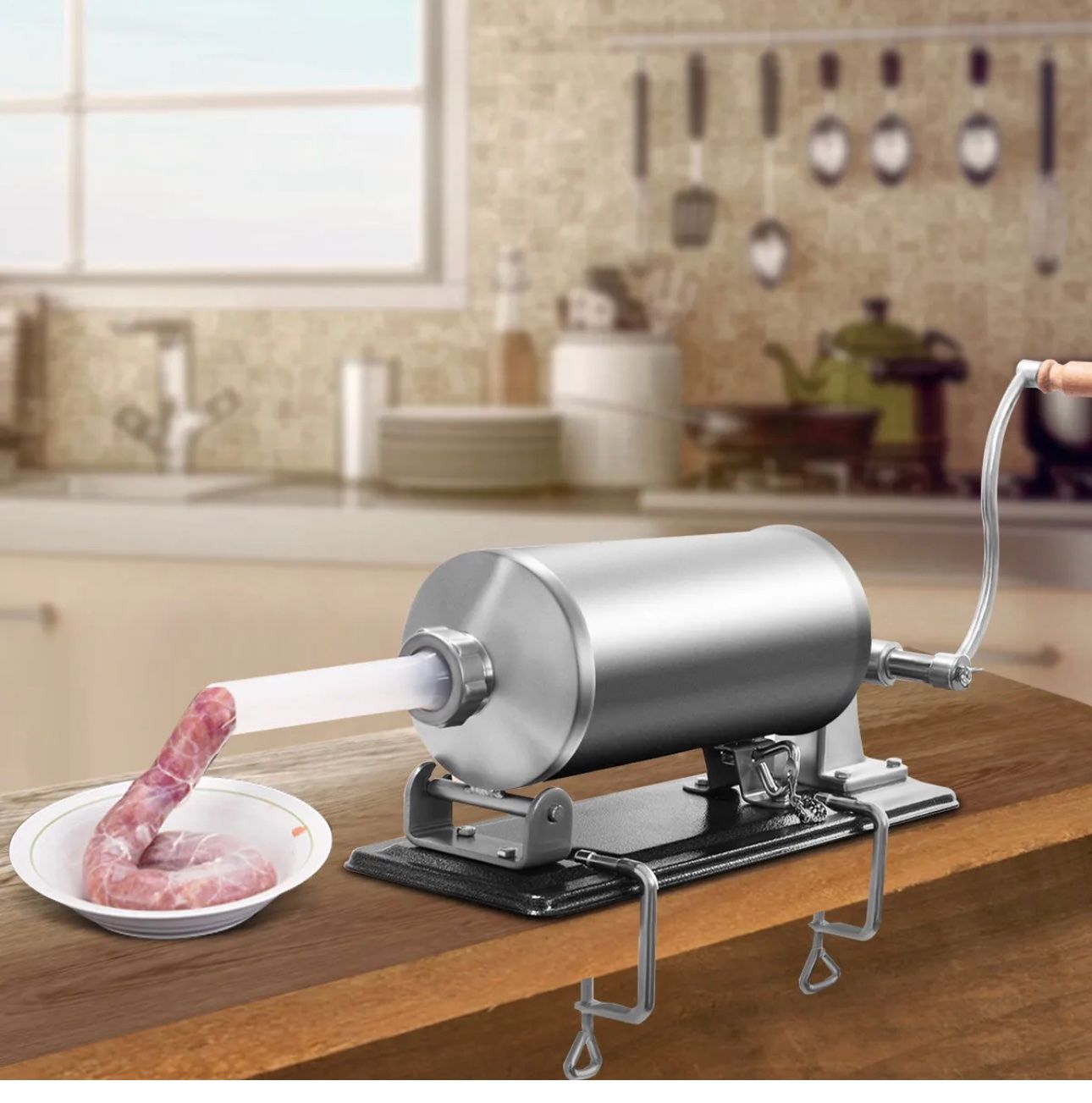 Küchengeräte: + Wurstfüller Wurstmaschine Wurstfüllmaschine 4,8L Wurst – Neu und originalverpackt aus Amriswil von JaJa-Express 2