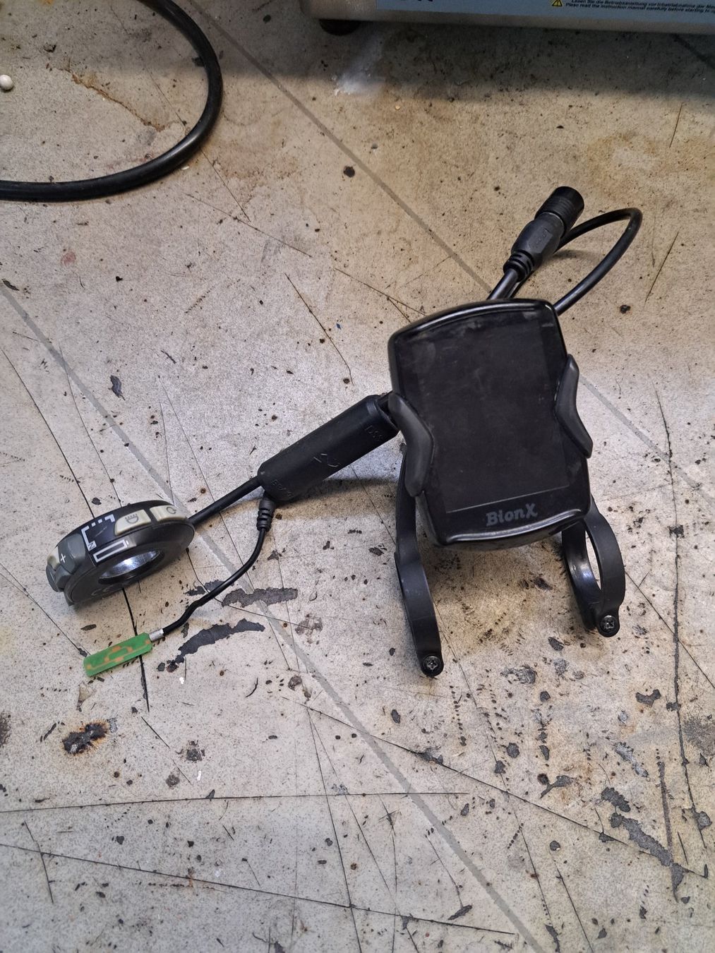 Bionx Pezzi di ricambio: BionX E-Bike Computer Tacho Display – Usato da Hallau venduto da ZIEGLER-Motorhandel