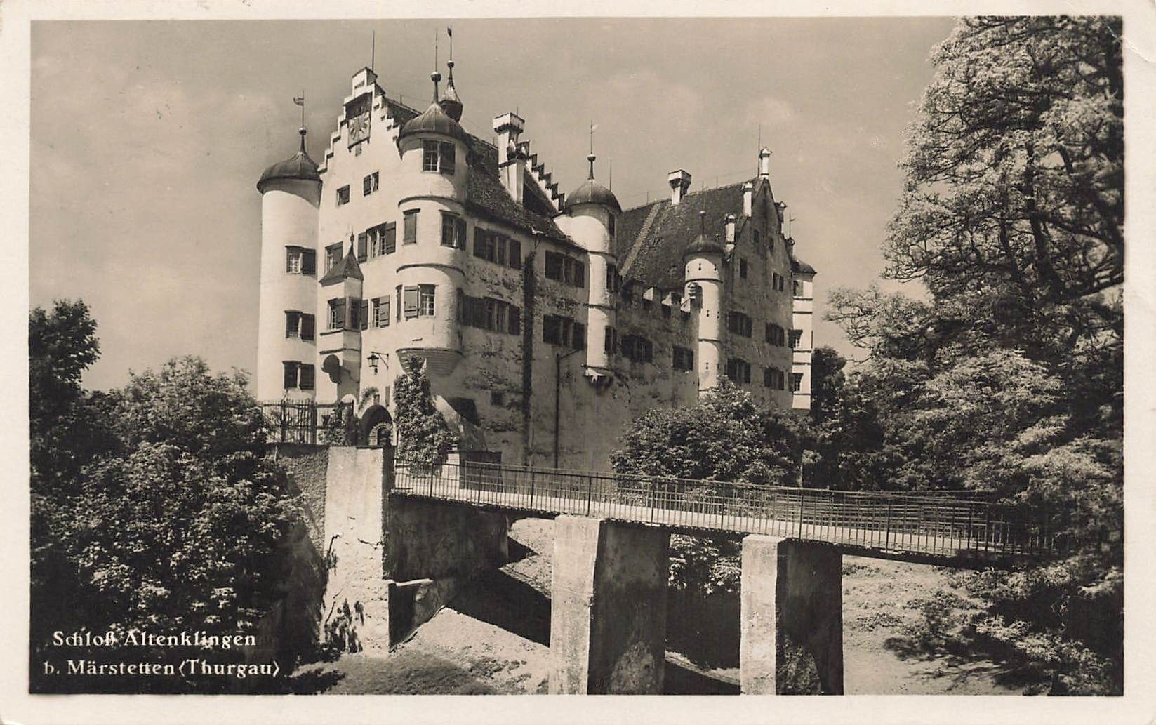 Cartoline postali: Schloss Altenklingen Märstetten – Usato da Biasca venduto da Blenio71