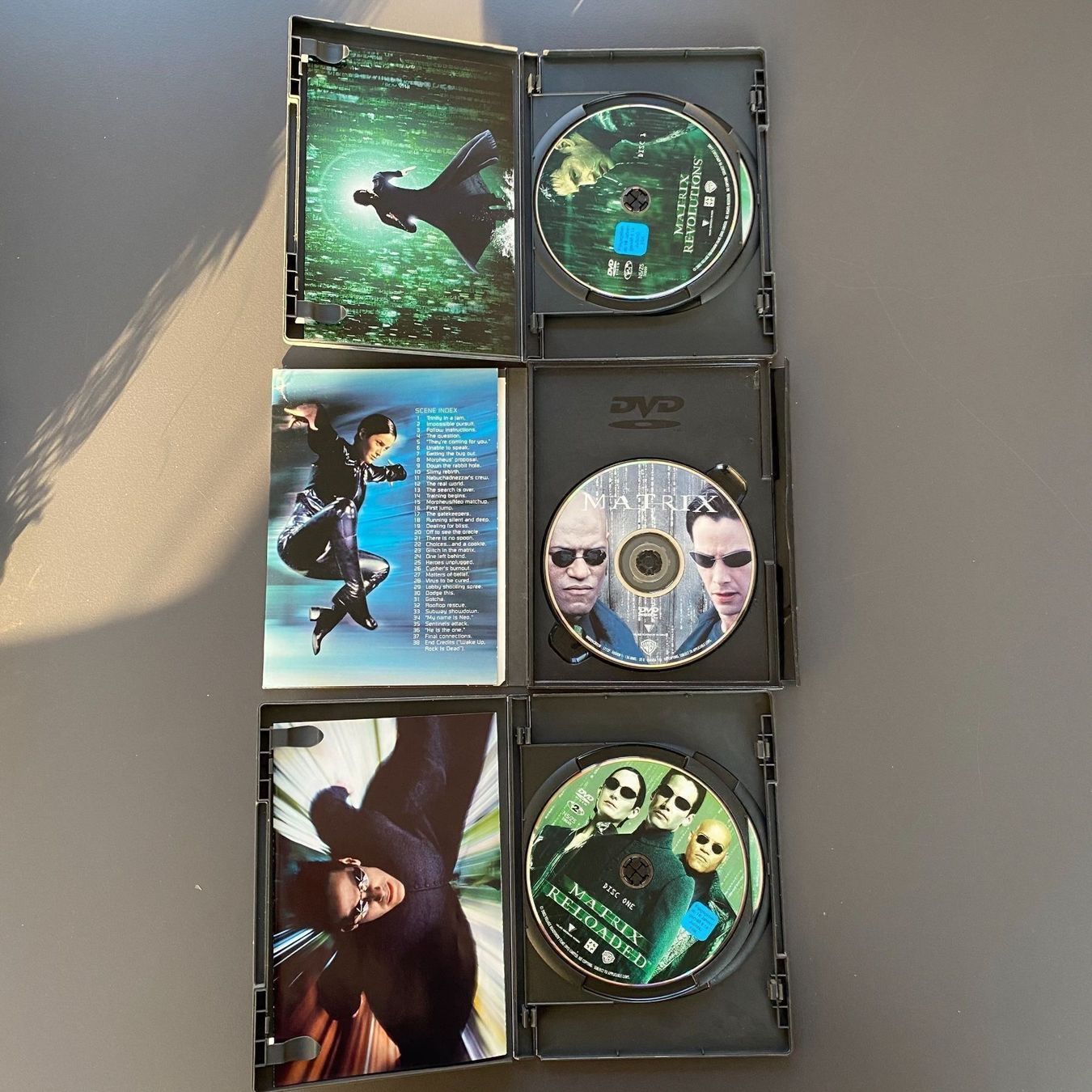 Tutti i DVDs: Matrix complete dvd collection – Usato da Gipf-Oberfrick venduto da SecondHandMisc 2