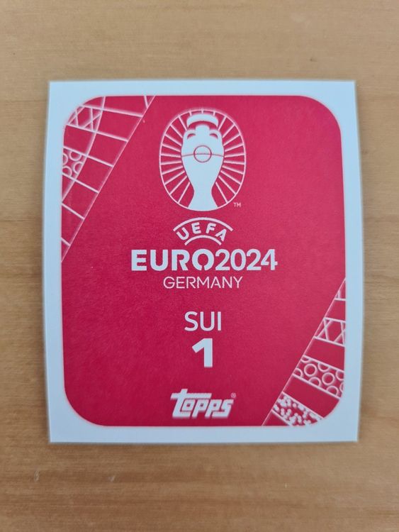 Autocollant Topps Euro 2024 - Badge équipe Slovaquie | Édition Euro, état Near Mint